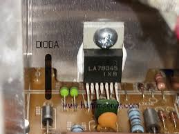 Both la78040 / la78041 are vertical scan output stage power amplifiers. Tips Dan Trik Servis Elektronik Hamimservis Com