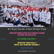 Block a, wisma ptp, tst507, 81560 gelang patah, johor, malaysia. Ohkerja On Twitter Operator Pengeluaran Tanjung Pelepas Gelang Patah Rm2300 Kindly Whatsapp For More Info Https T Co Kappbkakso Https T Co Zmaueufxol