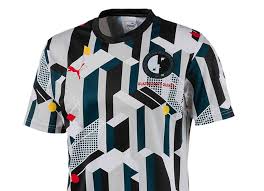 The only other colors on the jersey are those of the german flag, which adorn the sleeves just like on the home kit. Puma Germany Shirt Puma Black Gray Violet Deutschland Diemannschaft Dfb In 2021 Germany Shirt Sports Jersey Design Jersey Design