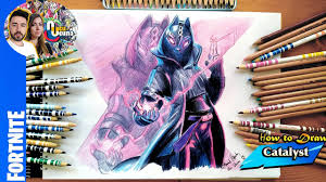 Definitely a cool looking character skin. How To Draw Fortnite Character Youtube