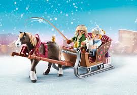 Dabei geht zunächst der mann in eine kniende oder hockende. Playmobil 70397 Winterliche Schlittenfahrt
