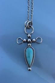Silver Cross Pendant Larimar Cross Larimar Pendant Unique Etsy Silver Cross Pendant Cross Jewelry Silver Cross
