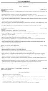 sports manager resume sample mintresume