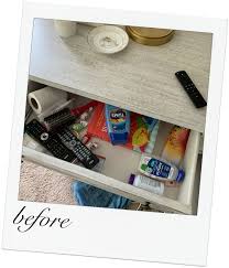 The night caddy nightstand organizer 6. 4 Steps To An Organized Nightstand Before After Kelley Nan