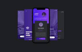 Horizontal and vertical display for 12.9″ and 11″ display, components with native resolutions 12.9″ (2732px x 2048px ) and. App Screen Mockup Mockups For Free