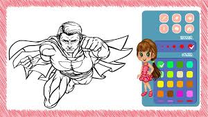 Retrouver dans cette catégorie tous les coloriages des super héros préférés des enfants !. Livre De Coloriage Super Heros Man For Android Apk Download