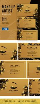 To create your makeup artist business card ideas to life, find some business card samples for makeup artists in canva. Luxury Makeup Artist Business Card By Iconsoul Graphicriver
