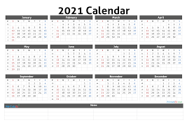 Choose from over a hundred free powerpoint, word, and excel calendars for personal calendars. 2021 Yearly Calendar Template Word Free Printable 2020