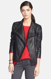 Trouve Leather Moto Jacket Nordstrom Leather Jackets Women Leather Moto Jacket Black Leather Biker Jacket