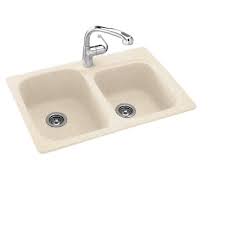1 hole 55/45 double bowl kitchen sink