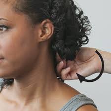 Curly hairdos are the most youthful of all hairstyles and flatter any face shape, except for the broad, wide face type. Easy Vintage Hairstyles For Natural Curly Hair Look 1950s Atomic Era Bobby Pin Blog Vintage Hair And Makeup Tips And Tutorials