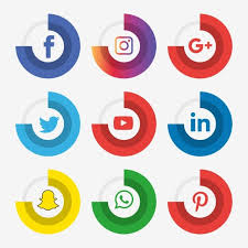 Social Media Icons Set Logo Vector Illustrator Social Media Icon Png And Vector With Transparent Background For Free Download Icones Redes Sociais Icones De Midia Social Midias Sociais