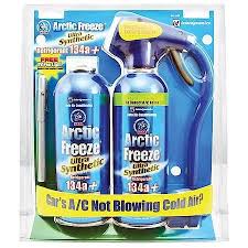 Air conditioning leak detectors and sealers can help your vehicle's a/c system run smoother, create cooler air, and work more efficiently interdynamics r134a uv dye. Interdynamics Arctic Freeze Ultra Synthetic R 134a Recharge Kit With Uv Dye And Oil Afk 11cs Advance Auto Parts Air Conditioning System Frozen Arctic