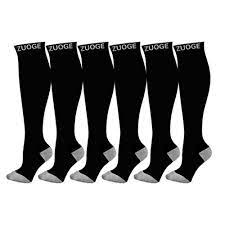 Zuoge Compression Socks Pack Of 6 For Women And Men Best Medical Nursing New Ebay
