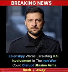 Ukraine's President Volodymyr Zelenskyy has issued a stark warning, Russia  could benefit if the US–Iran conflict drags on, as it diverts weapons and  weakens Ukraine's defence. The numbers are alarming. The US