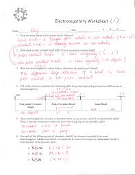 The periodic table can be reviewed and new elements can be added, but only added after rigorous scientific examination. Electronegativity Worksheet Answer Key Docsity