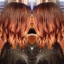 Salted Caramel Lob Ombre Long Bob Caramel Hair Balayage Hair Purple Ginger Balayage Red Hair Lob