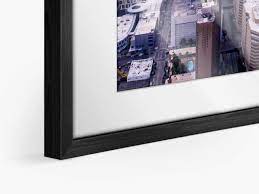 Éditez votre devis en ligne. Cadre Avec Passe Partout Impression Cadre Sur Mesure Whitewall