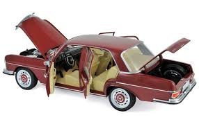 Mercedes Benz 280 Se 1968 Dark Red