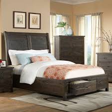 Vilohomeinc Glenwood Pines Panel Bed Size Queen Furniture Bedroom Furniture Panel Bed
