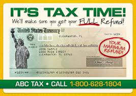Tax Refund Postcard Design Marketing Postcard Tax Preparation Direct Mail Postcards