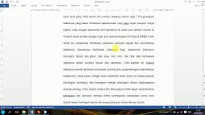 Cara Membuat Footnote Catatan Kaki Di Mc Word Easy Tutorial Youtube