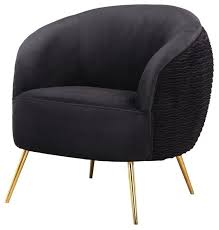 Visit the flash furniture store. 28 W Lounge Chair Curved Round Back 100 Polyester Slender Stainless Steel Legs Midcentury Armchairs And Accent Chairs By Noble Origins Llc Houzz