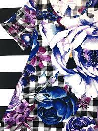 Search more hd transparent floral pattern image on kindpng. Lularoe Buffalo Plaid And Purple Floral Print Jessie Dress Floral Prints Lula Roe Outfits Purple Floral