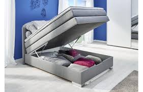 Jedes boxspringbett 140x200 individuell konfigurieren! Poco Boxspringbett Anthrazit