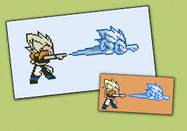 The game was announced by weekly shōnen jump under the code name dragon ball game project: Dragon Ball Z Legendary Super Warriors Gotenks Sprite Digital Cross Stitch Pattern