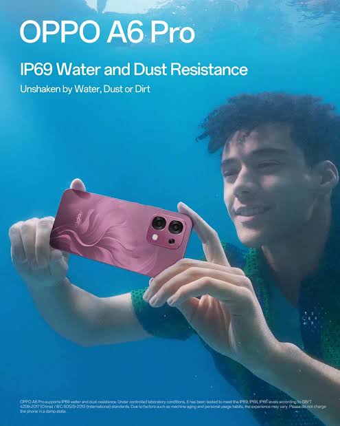 Oppo A6 Pro 5G (256GB/8GB; 50MP Dual Camera; 7000mAh)