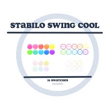 · stabilo swing cool fosforlu i̇şaretleme kalemi. Studydev Stabilo Swing Cool Highlighter Hex Codes