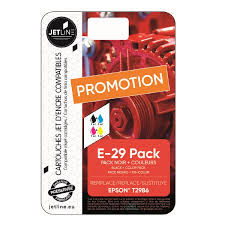 Retrouvez aussi tous nos produits de notre univers cartouche. Cartouche D Encre Noir Couleurs E 29 Pack Jetline Le Pack De Cartouche D Encre A Prix Carrefour