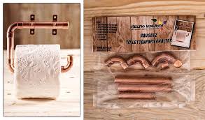 selfio kreativ 01 toilettenpapierhalter aus kupferrohr ganz einfach selber bauen toilettenpapierhalter toilette kupferrohr
