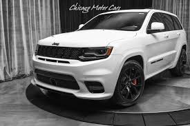 3.49% for up to 96 months 3.49% financing o.a.c. Used 2021 Jeep Grand Cherokee Srt Suv Delivery Miles Sunroof High Performance Audio Hemi V8 For Sale Special Pricing Chicago Motor Cars Stock 17931