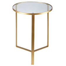Fonctionnels pour les moments de détente souvent l'objet d'un choix rapide ou d'un coup de foudre, ils complètent le style propre à votre maison ou mettent un peu de piment dans les intérieurs ternes. Bout De Canape En Verre Et Metal Dore Olivia Maisons Du Monde