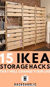15 Ikea Storage Hacks That Will Change Your Life Hacksaholic Storage Hacks Diy Ikea Hack Storage Ikea Storage