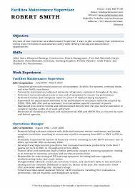 The next thing to focus on is the type of installation, repair, and maintenance services you are for example, if you are applying for a position at an electrical company that focuses on swimming pool. Maintenance Supervisor Resume Samples Qwikresume