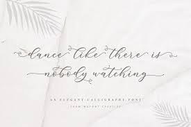 Nadia is a fun hand brushed script font great for crafting, branding, and so much more! Nadia Script Lovely Calligraphy 478865 Script Font Bundles