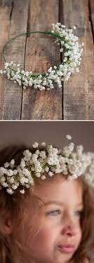 Baby S Breath Crown This Heart Of Mine Babys Breath Crown Wedding Flower Girl Babys Breath