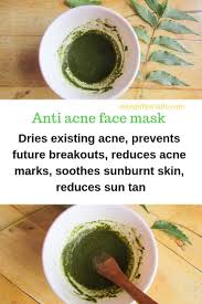 Homemade Neem Face Mask For Acne Diy Cute Girly Studio In 2020 Face Acne Anti Acne Face Mask Acne Face Mask