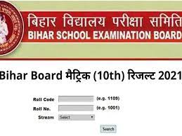 Bihar board matric result 2021: Lfvdwggq1jo0m