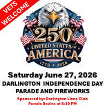 Darlington Independence Day Parade and Fireworks