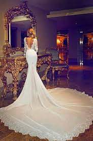 Hourglass Gorgeous Wedding Dress Backless Lace Wedding Dress Wedding Dresses