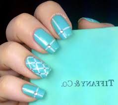 Tiffany And Co Inspired Nail Art Designs How To With Art Design About Cute Beginners Nails Tiffany Nails Nail Art Designs Nails