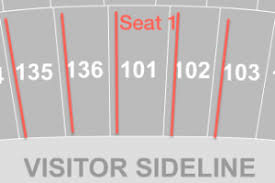 kansas city chiefs seating chart seat views tickpick