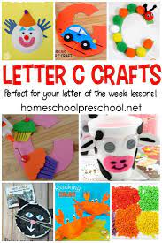 More Than 20 Preschool Crafts To Teach Letter C Letter C Crafts Letter C Preschool Letter A Crafts