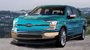 Plus, two motors powering the front and rear wheels means almost instant torque for this electric truck. Ford F 150 Electric Truck Rendered Mach E Style Grille Aero Mods