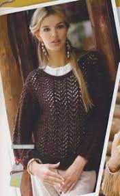 Ajurlu Orgu Kazak Modeli Orgu Kazak Orgu Moda