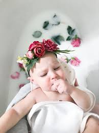 I add touches of fresh flowers and/or a fruit of your choice the bath. Milk Bath Photography How To Create Treasured Memories Momma Society